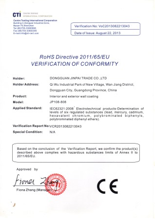 CE certificate